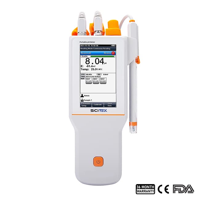 pH-mètre portable with 5 Point Calibration