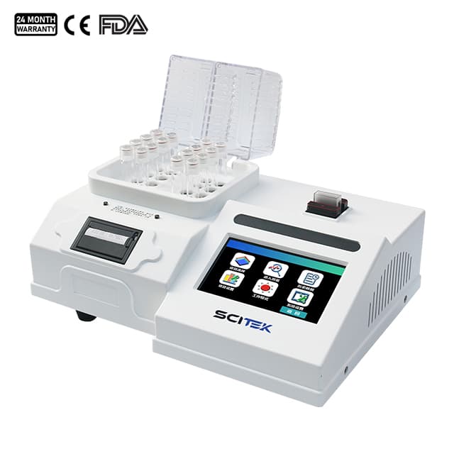 Analyseur multiparamètre de qualité de l'eau à écran tactile MWQ-T700