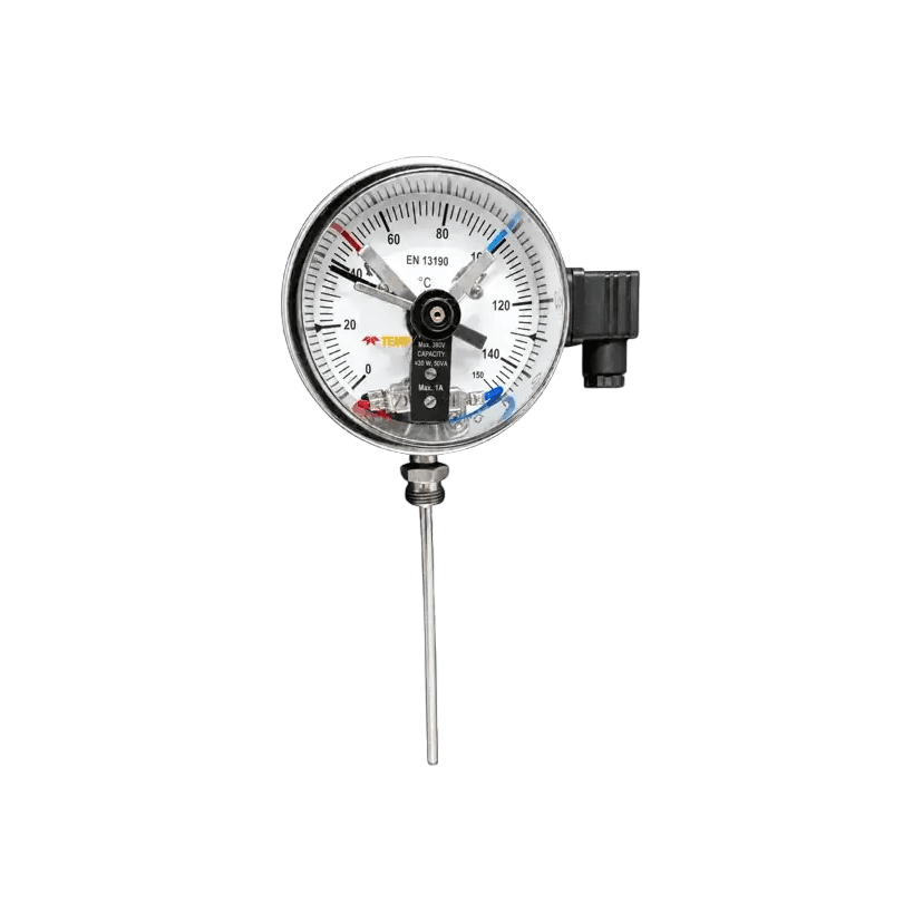Thermomètre à dilatation de gaz TMC53 à contacts électriques