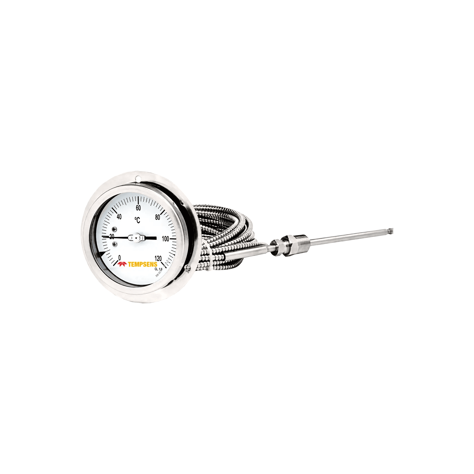 Thermomètre à dilatation de gaz TMC51-2, réglage du zéro extérieur