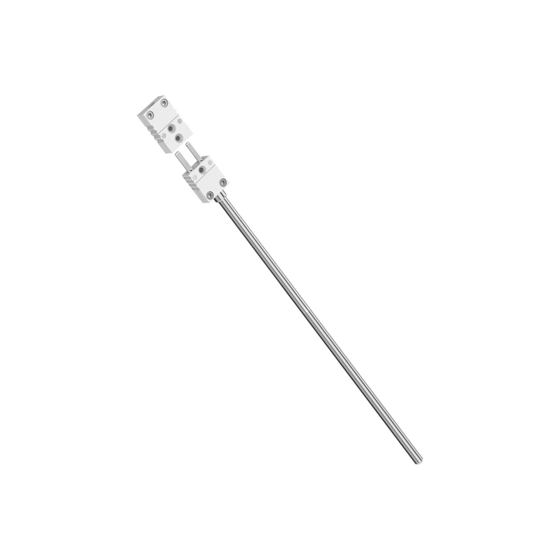Thermocouple T-990 très haute température, avec connecteur mâle-femelle