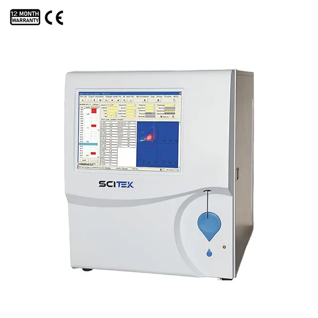 Analyseur d'hématologie automatique 5 parties HA-6555