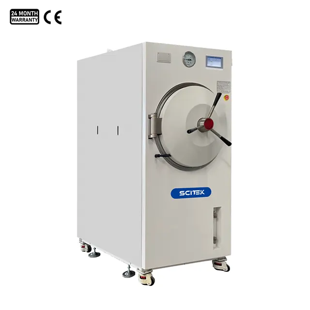 Autoclave vapeur horizontal, série ST-H (60 → 450 L)