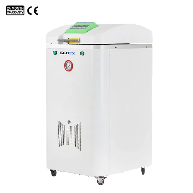 Autoclave vapeur vertical, série ST-VL (62 → 110 L)
