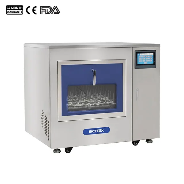 Laveur de verrerie automatique WD-120 (avec séchage)