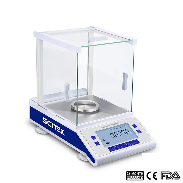 Balance analytique 0,0001 g (calibration externe)