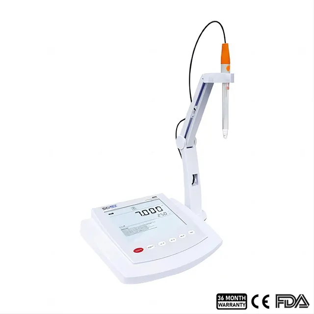 Mesureur pH / ion de paillasse économique