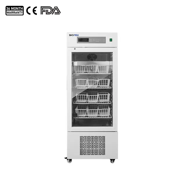 Réfrigérateur de banque de sang simple porte (BR-4V130 → BR-4V400)