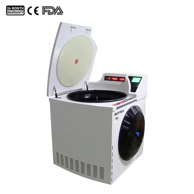 Centrifugeuse réfrigérée basse vitesse grande capacité CFG-8LLR