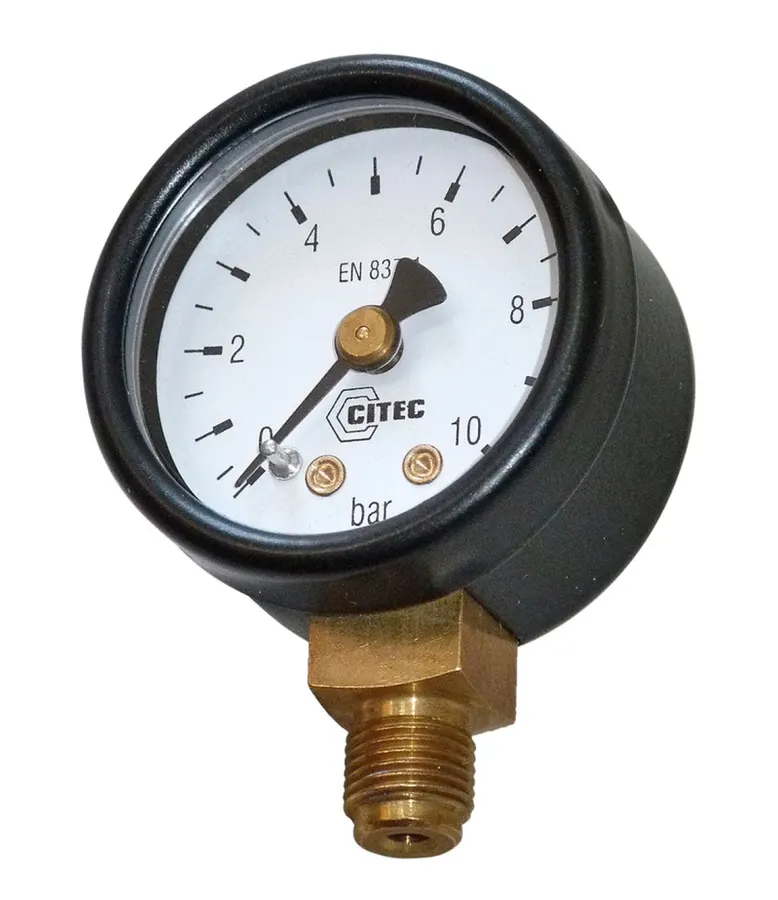 Série 6000 Manomètres boîtier acier, sec