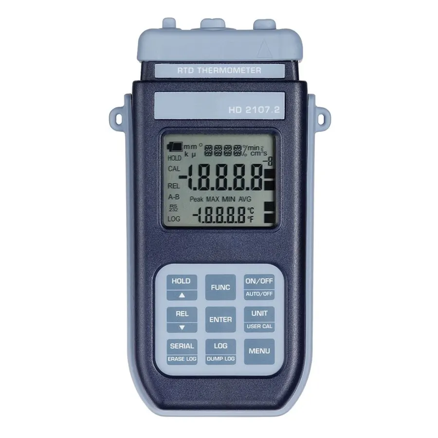 HD 2107.2 — portable thermometers with datalogger