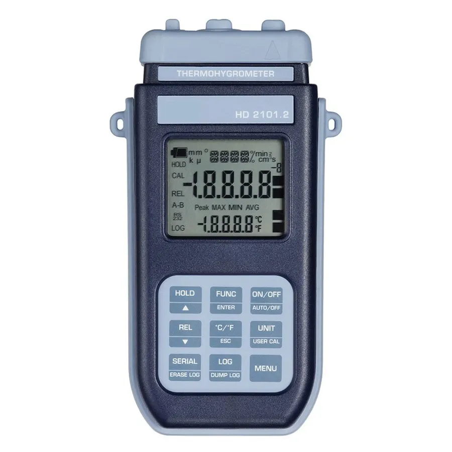 HD 2101.2 — portable thermo-hygrometers with datalogger
