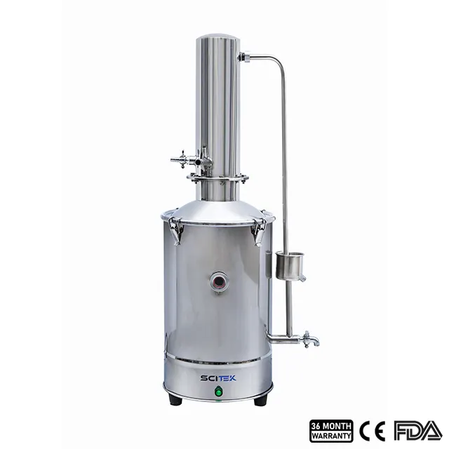 مقطّر ماء بالتسخين الكهربائي، سلسلة WD (WD-5 / WD-10 / WD-20)