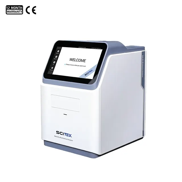 Analyseur de biochimie sèche entièrement automatique BA-120P (POCT)