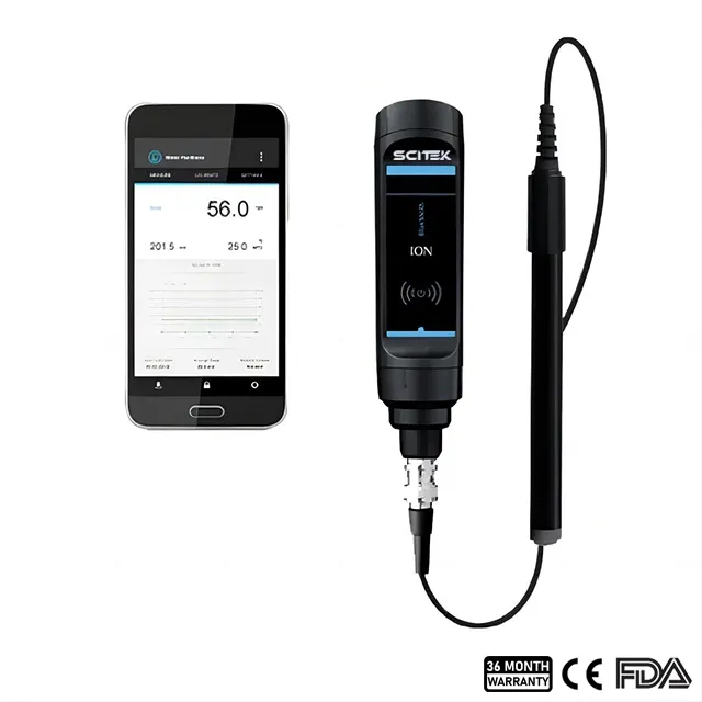 Testeur de dureté de l'eau Bluetooth WH-BS40