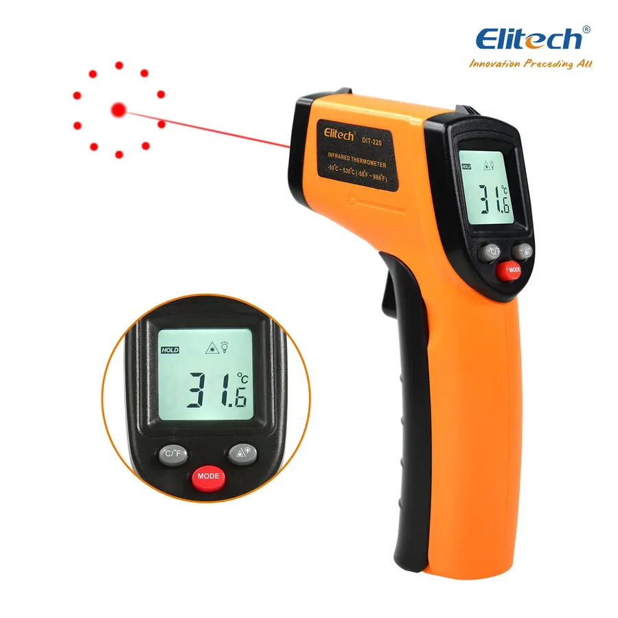 Elitech DIT-220 – ميزان حرارة بالأشعة تحت الحمراء عالي الدقة