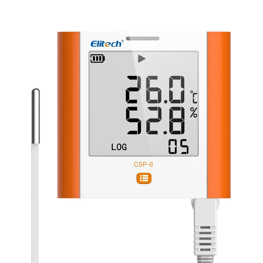 Elitech GSP-8 – Enregistreur de température et d'humidité 100 000 points