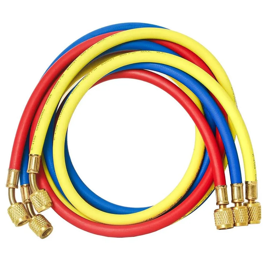 Elitech – طقم خراطيم شحن، وصلات 1/4"