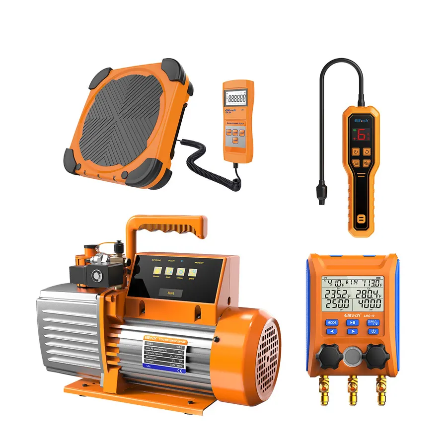 Elitech – Kit frigoriste « Basic » : ELD-210 + LMC-200 + LMG-10 + SVP-7