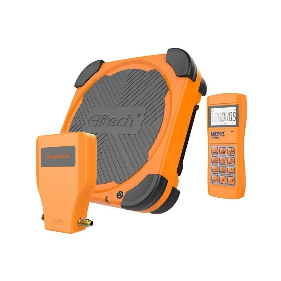 Elitech LMC-310 – Balance de charge sans fil avec vanne de charge 100 kg (220 lb)
