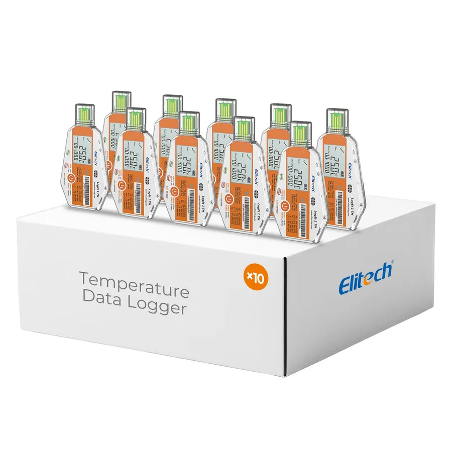 Elitech LogEt 1 TH – Enregistreur de température et d'humidité à usage unique