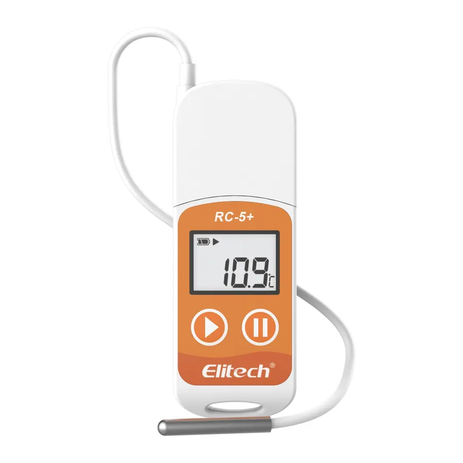 Elitech RC-5+ TE – Enregistreur USB PDF réutilisable à sonde externe