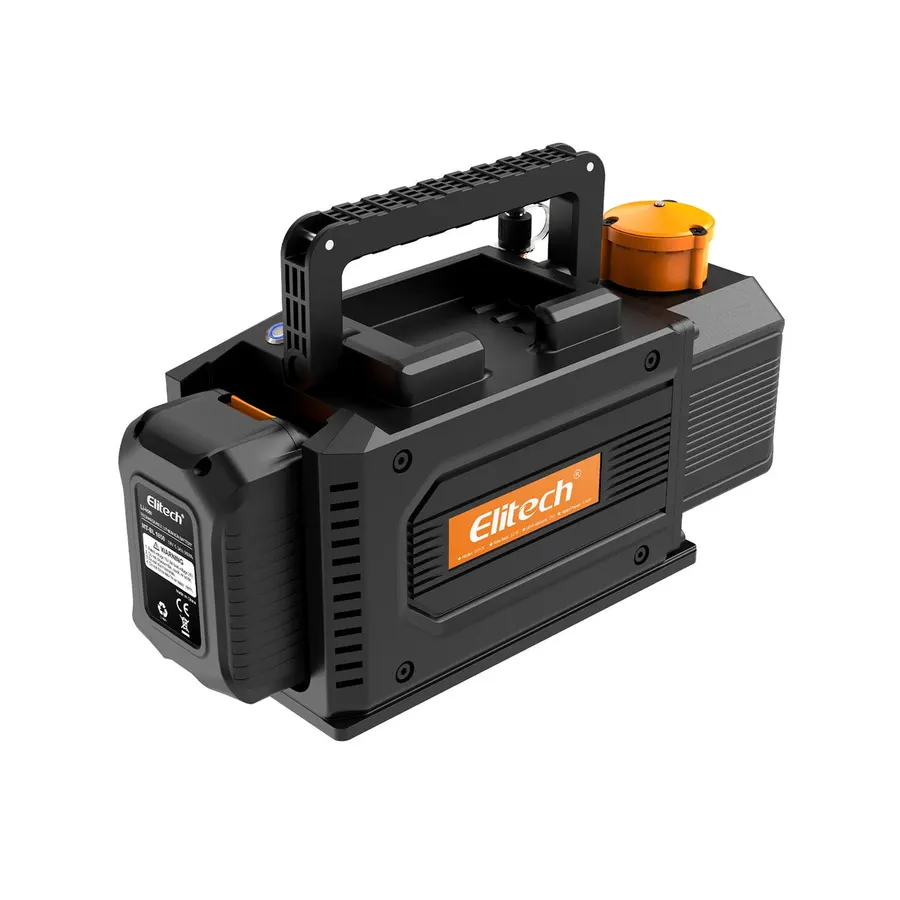 Elitech SVP-DC – Pompe à vide sans fil bi-étagée, compatible A2L