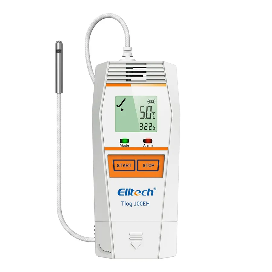Elitech Tlog 100EH – Enregistreur de température et d'humidité réutilisable