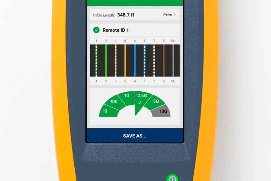 Testeur de câble, de Wi-Fi et de réseau Ethernet industriel LinkIQ™ de Fluke Networks