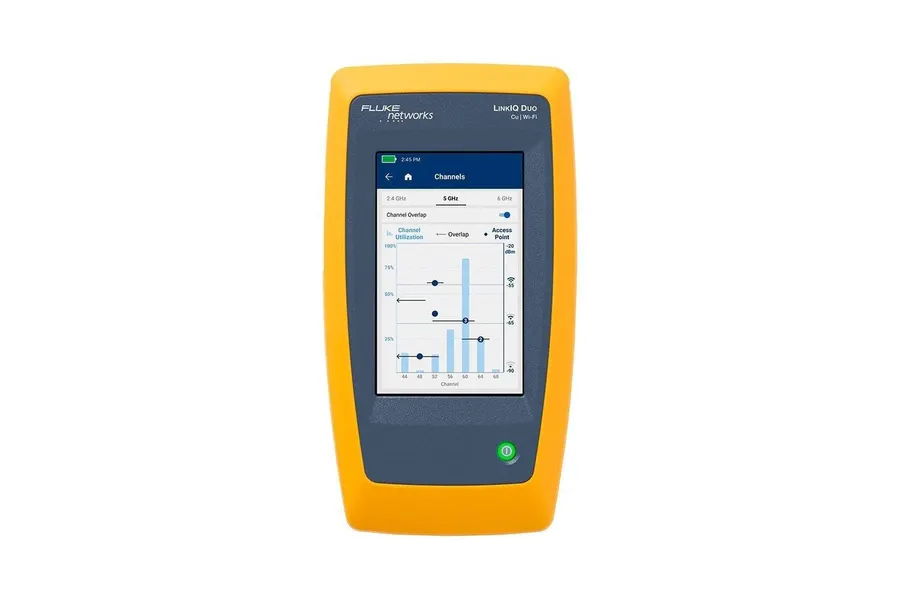 Testeur Fluke Networks LinkIQ™ Duo pour câbles, réseau et Wi-Fi