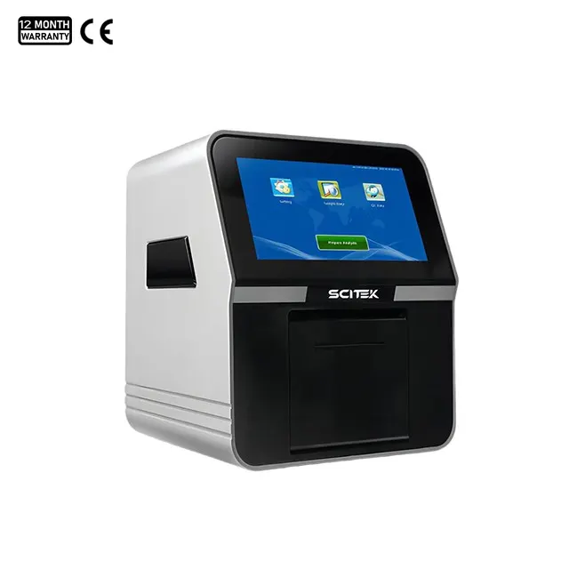 Analyseur de biochimie sèche vétérinaire entièrement automatique BA-120VP