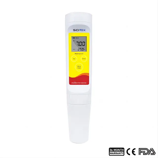 pH-mètre de poche (étalonnage 3 points)