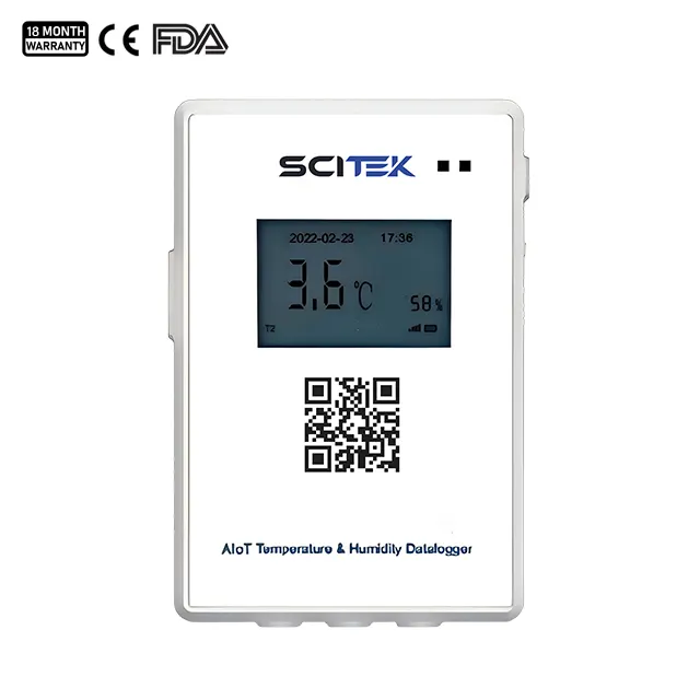 مسجّل الحرارة والرطوبة، سلسلة HK20 (HK20-400DT / HK20-400DP)