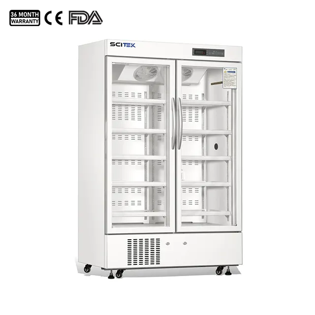 Réfrigérateur de laboratoire double porte vitrée (MR-5V660 → MR-5V1500)