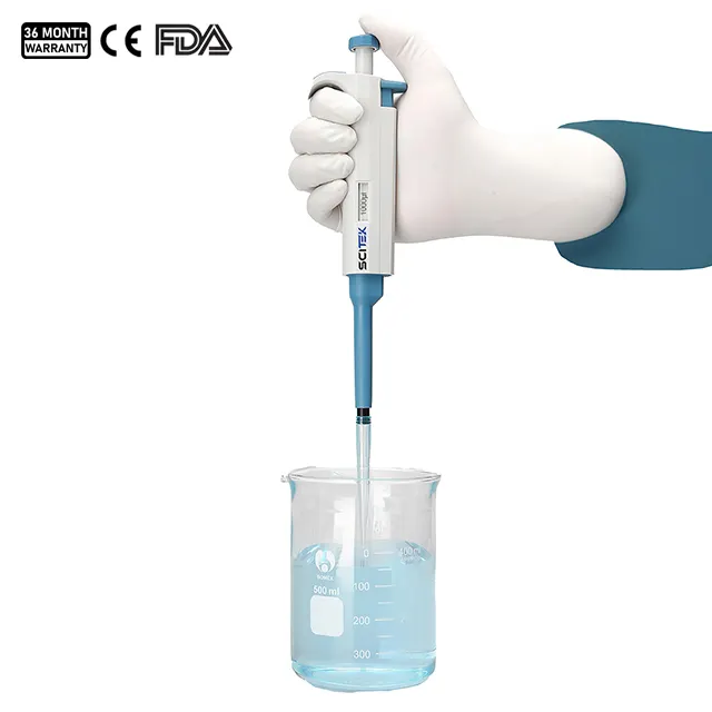 Adjustable Volume Single Channel Pipette