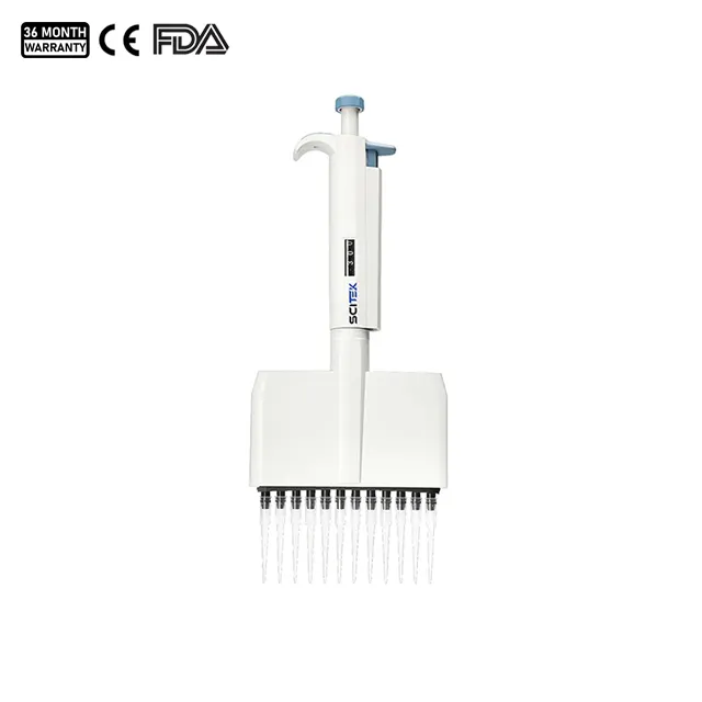 Adjustable Volume Multichannel Pipettes