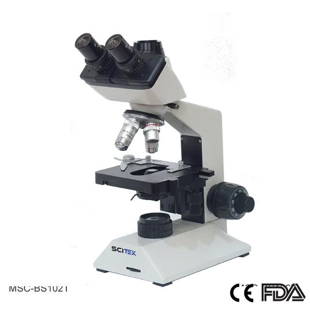 مجهر بيولوجي سلسلة 102T، رأس ثلاثي العينية (MSC-BH102T / MSC-BS102T)