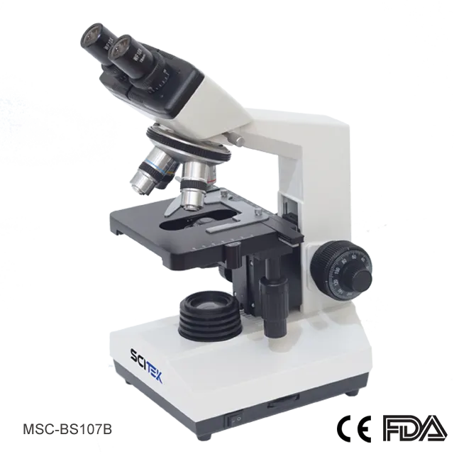 مجهر بيولوجي سلسلة 107B، رأس ثنائي العينية (MSC-BH107B / MSC-BS107B)