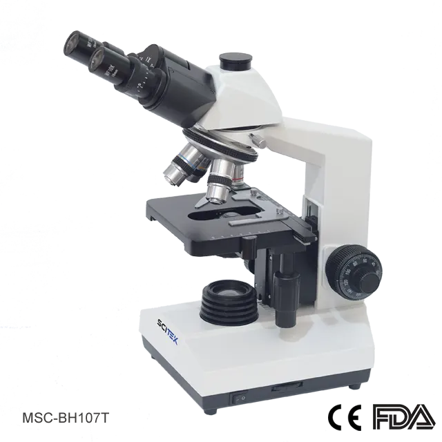 مجهر بيولوجي سلسلة 107T، رأس ثلاثي العينية (MSC-BH107T / MSC-BS107T)