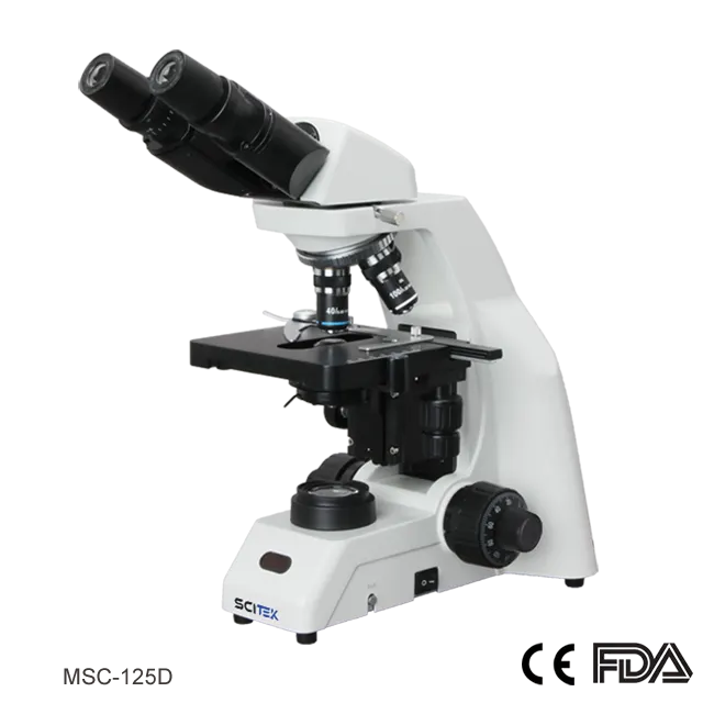 مجهر بيولوجي برأس ثنائي العينية Siedentopf (MSC-125D / MSC-300D)