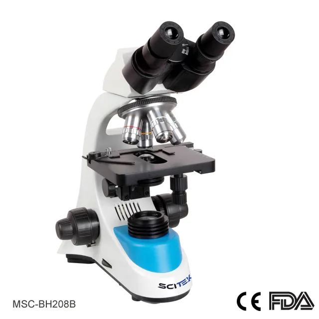 مجهر بيولوجي سلسلة 208B، رأس ثنائي العينية (MSC-BH208B / MSC-BS208B)