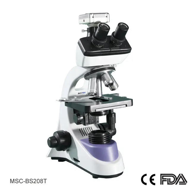 مجهر بيولوجي سلسلة 208T، رأس ثلاثي العينية (MSC-BH208T / MSC-BS208T)