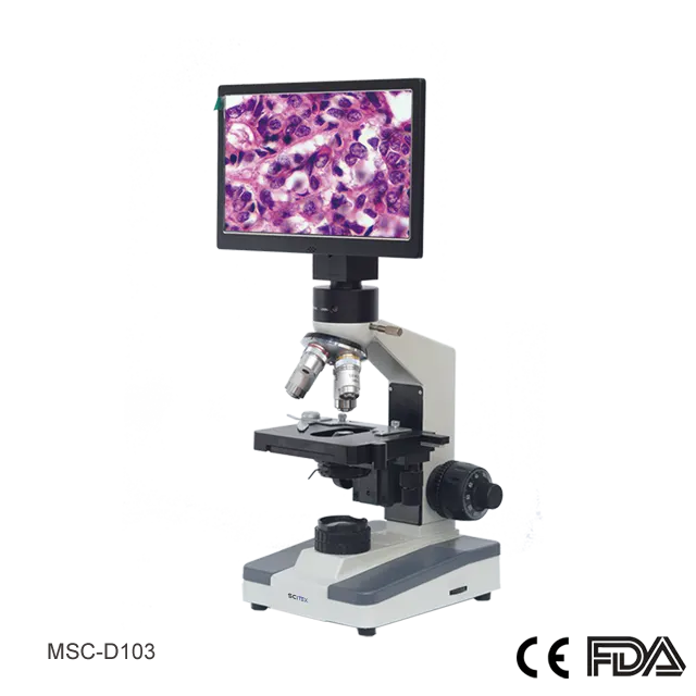 مجهر رقمي MSC-D103 (نظام بصري بمسافة محدودة)