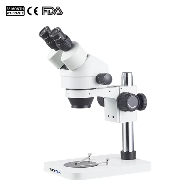 مجهر مجسّم بتكبير متغيّر 7×–45× (MSC-D7045 / DL7045)