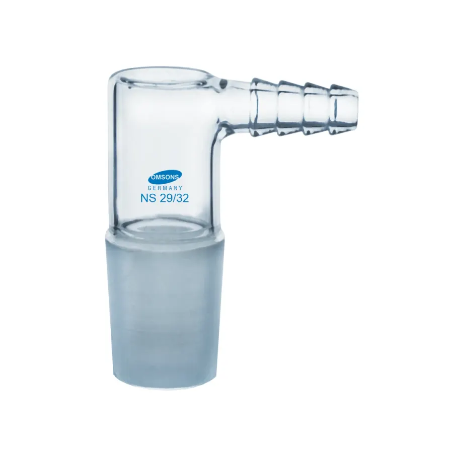 مهايئ تفريغ أو غاز بزاوية 90°