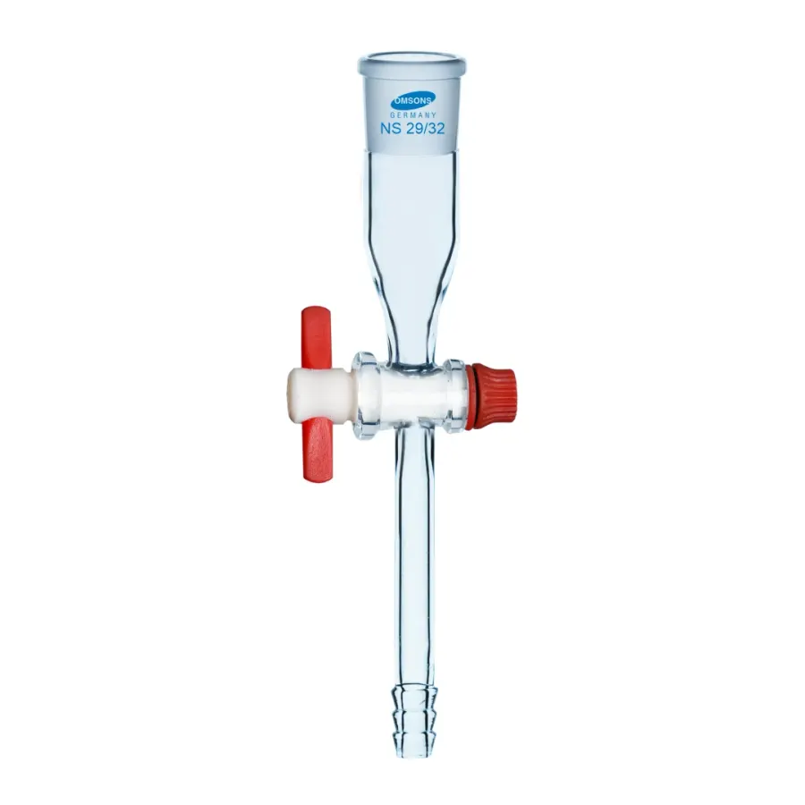 Adaptateur à douille avec robinet PTFE