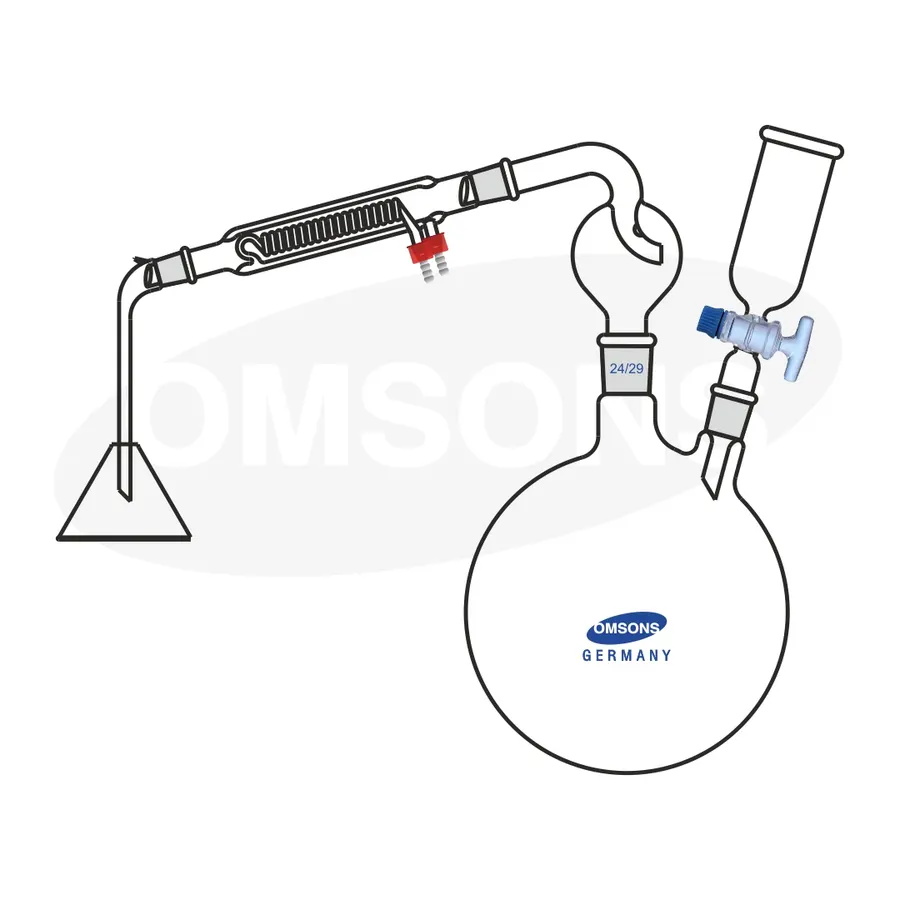 Ensemble de distillation d'eau en continu