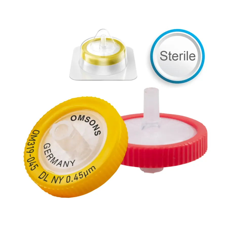 Filtres seringue bicouche nylon stériles