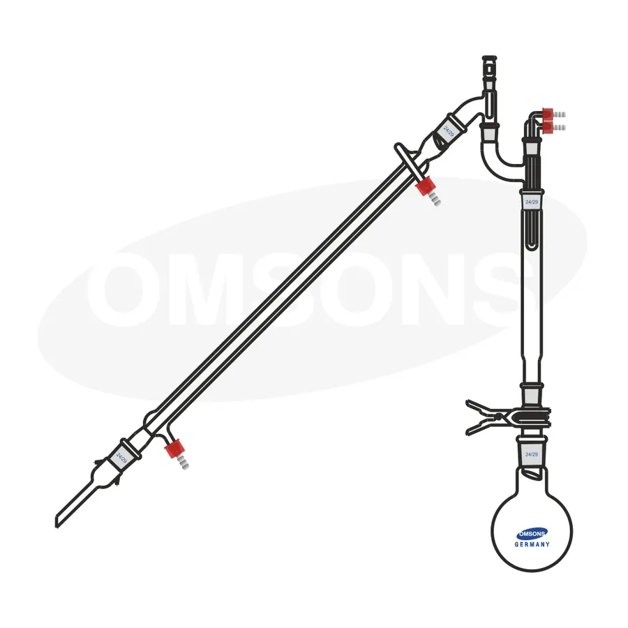Fractionation Assembly with Ball & Cup Joint Adapters
