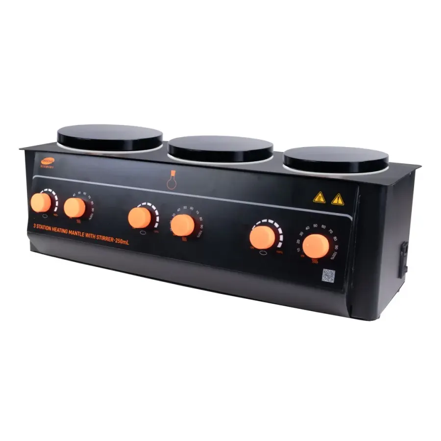 Hotplate with Magnetic Stirrer 3 Station – Analog